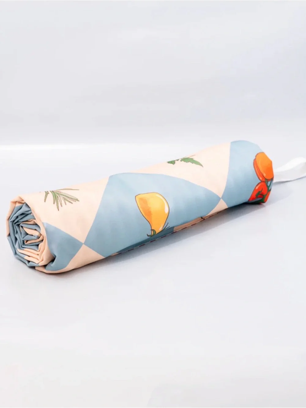 ban.do Red Stripe & Blue Diamond Reversible Throw